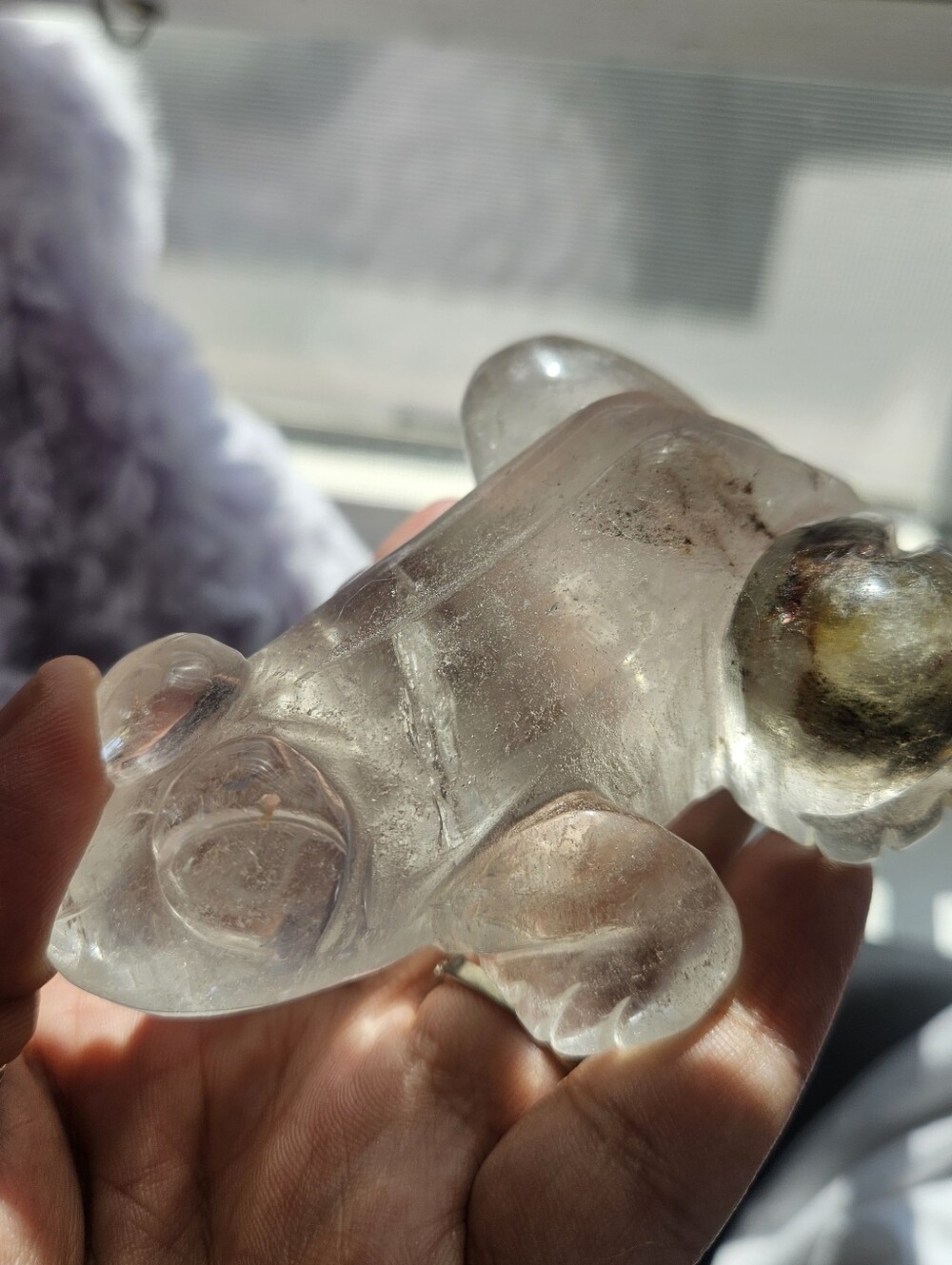Garden Quartz Froggie